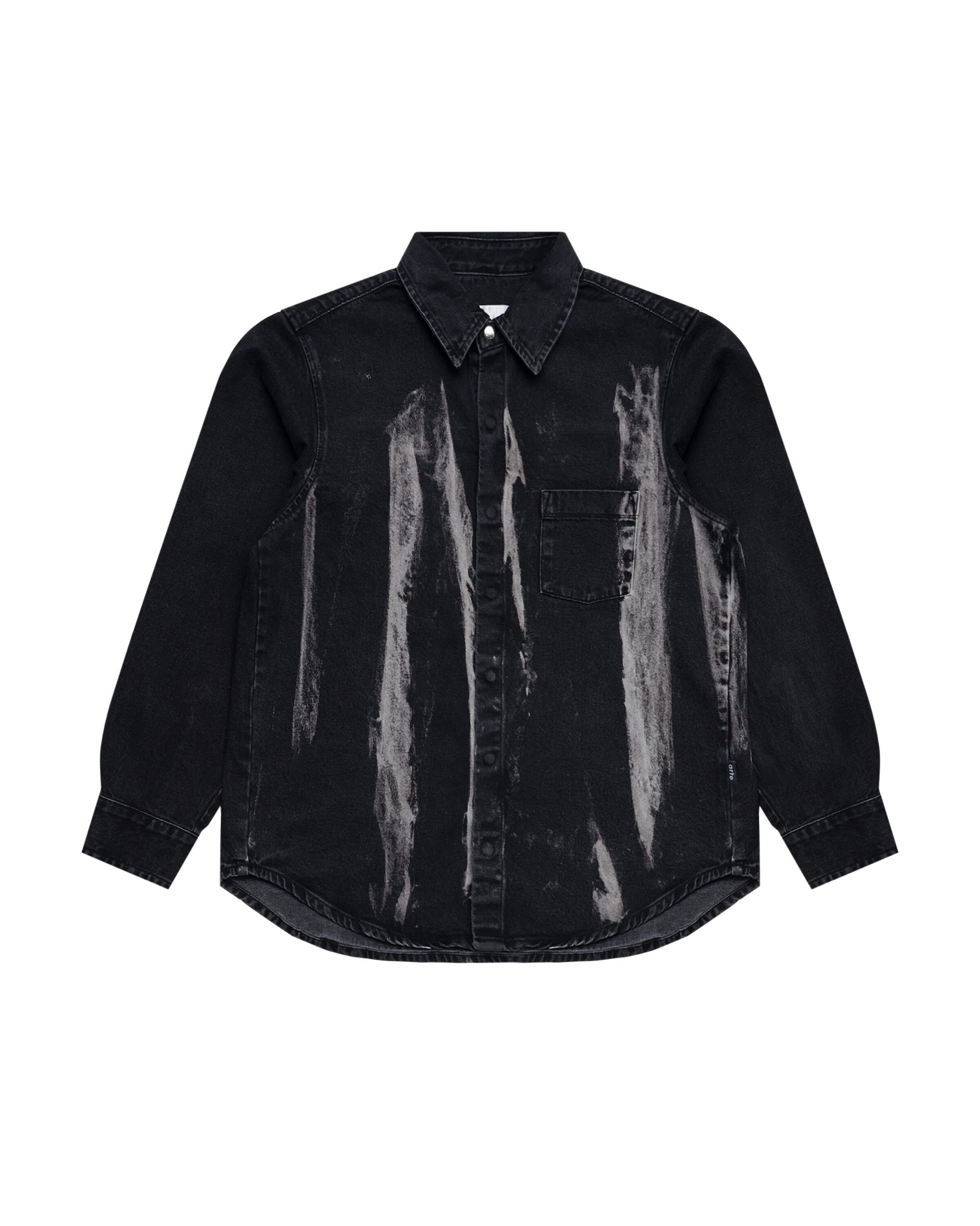 Arte Antwerp Denim Shirt | AW25-029S-BD | AFEW STORE